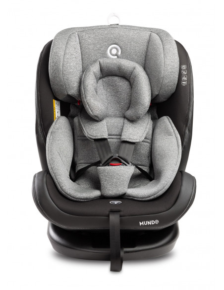 Scaun auto rotativ Caretero MUNDO 0-36 Kg Isofix Gri,TERO-2600