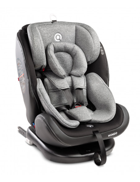 Scaun auto rotativ Caretero MUNDO 0-36 Kg Isofix Gri,TERO-2600