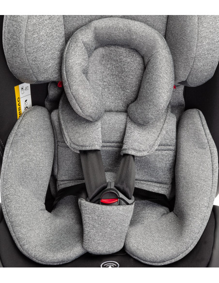 Scaun auto rotativ Caretero MUNDO 0-36 Kg Isofix Gri,TERO-2600