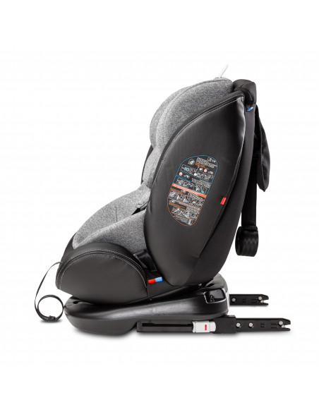 Scaun auto rotativ Caretero MUNDO 0-36 Kg Isofix Gri,TERO-2600