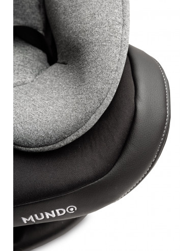 Scaun auto rotativ Caretero MUNDO 0-36 Kg Isofix Gri,TERO-2600