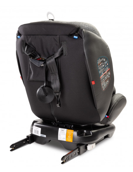 Scaun auto rotativ Caretero MUNDO 0-36 Kg Isofix Gri,TERO-2600