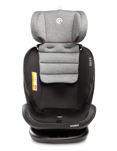 Scaun auto rotativ Caretero MUNDO 0-36 Kg Isofix Gri,TERO-2600