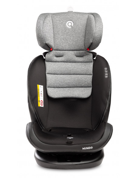 Scaun auto rotativ Caretero MUNDO 0-36 Kg Isofix Gri,TERO-2600