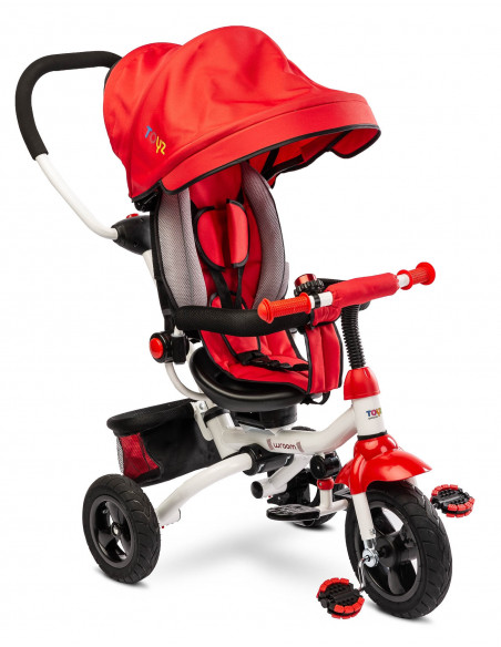 Tricicleta pliabila cu scaun reversibil Toyz WROOM Red,TOYZ-0343