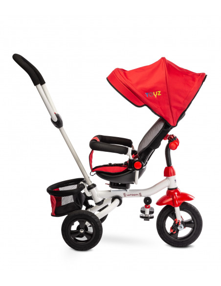 Tricicleta pliabila cu scaun reversibil Toyz WROOM Red,TOYZ-0343