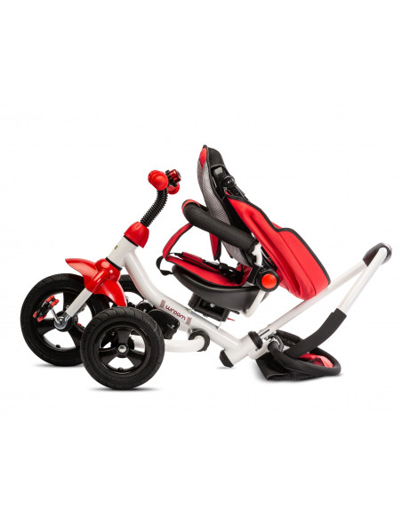 Tricicleta pliabila cu scaun reversibil Toyz WROOM Red,TOYZ-0343
