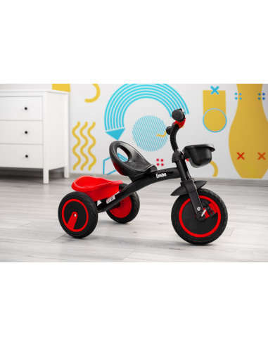 Tricicleta pentru copii Toyz EMBO Rosie,TOYZ-0307