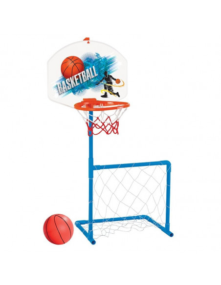 Set poarta de fotbal cu cos de baschet Pilsan MAGIC,03 392