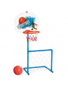 Set poarta de fotbal cu cos de baschet Pilsan MAGIC Set poarta de fotbal cu cos de baschet Pilsan MAGIC