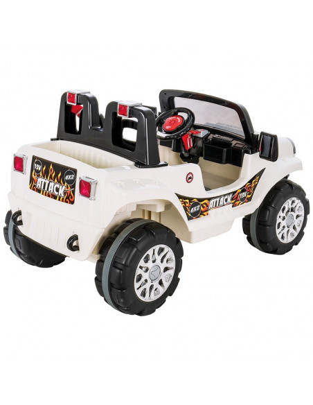 Jeep electric cu doua locuri si telecomanda Pilsan ATTACK