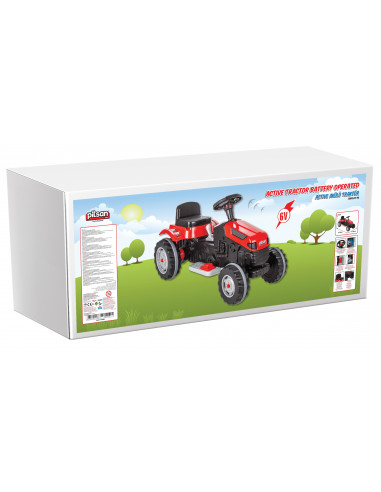 Tractor electric Pilsan ACTIVE 6V Verde,05 116-2