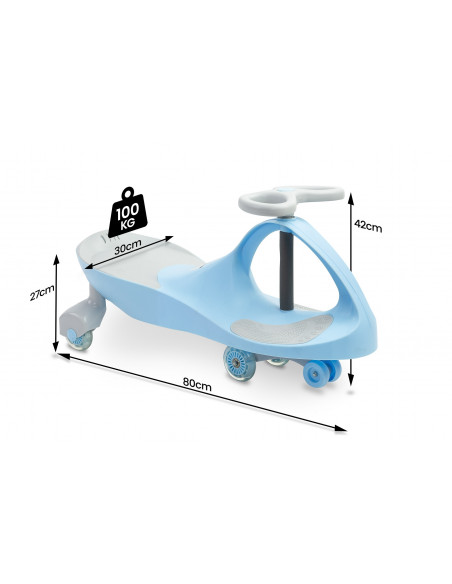 Vehicul fara pedale pentru copii Toyz SPINNER Blue,TOYZ-2540