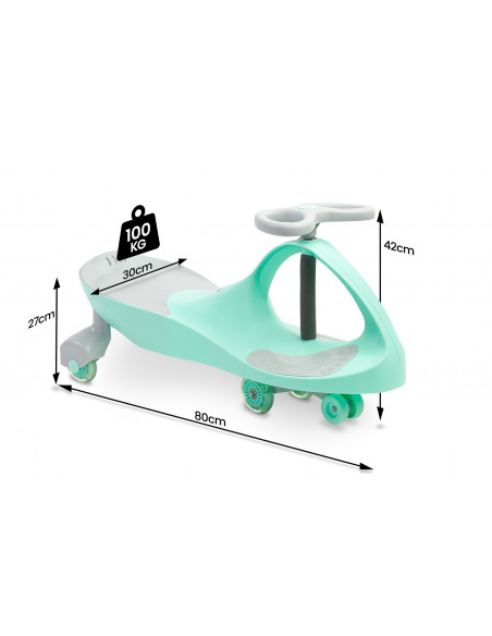 Vehicul fara pedale pentru copii Toyz SPINNER Mint,TOYZ-2541