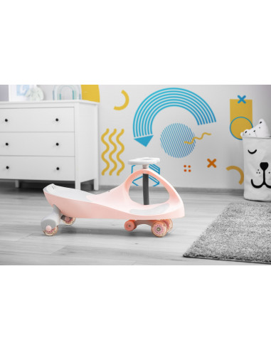 Vehicul fara pedale pentru copii Toyz SPINNER Pink,TOYZ-2542