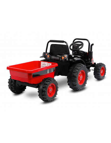Tractor electric cu remorca si telecomanda Toyz HECTOR 12V