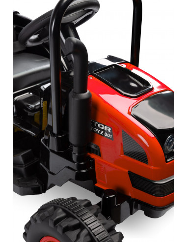 Tractor electric cu remorca si telecomanda Toyz HECTOR 12V