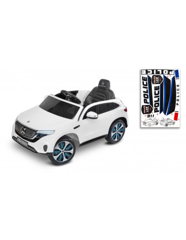 Masinuta electrica cu telecomanda Toyz MERCEDES-BENZ EQC POLICE