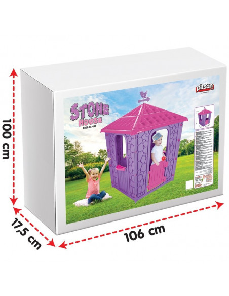 Casuta de exterior Pilsan STONE HOUSE Mov,06 437-1