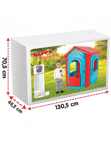 Casuta de exterior Pilsan HAPPY HOUSE Albastra,06 098-1