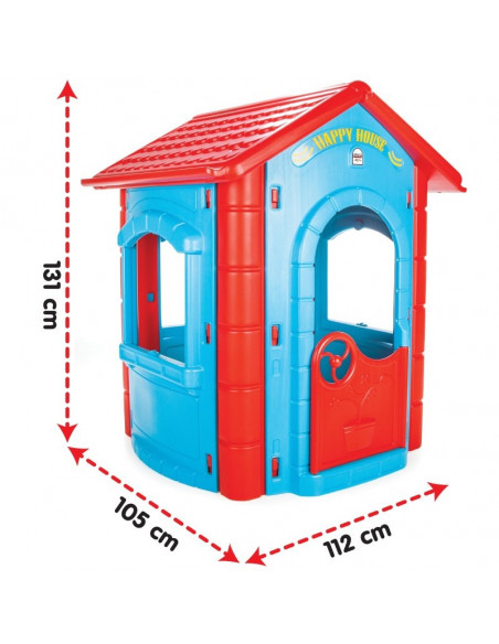 Casuta de exterior Pilsan HAPPY HOUSE Albastra,06 098-1