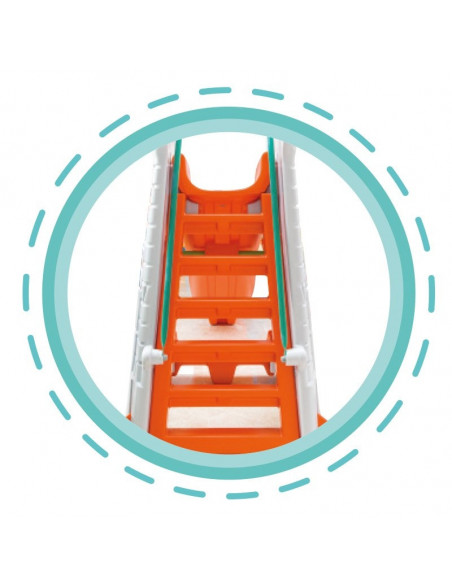 Tobogan cu cos de baschet Pilsan CASTLE si minge CADOU,07 956