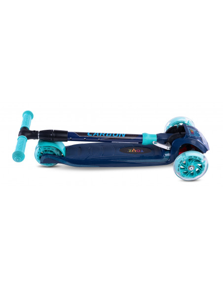 Trotineta pliabila pentru copii Toyz CARBON Navy,TOYZ-0405 Trotineta pliabila pentru copii Toyz CARBON Navy,TOYZ-0405