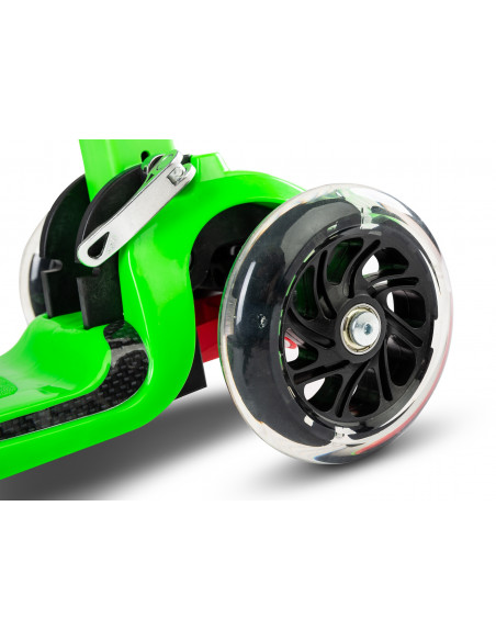 Trotineta pliabila pentru copii Toyz CARBON Green,TOYZ-0401