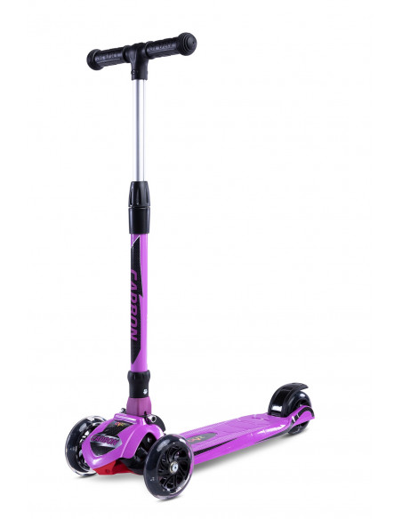 Trotineta pliabila pentru copii Toyz CARBON Purple,TOYZ-0406