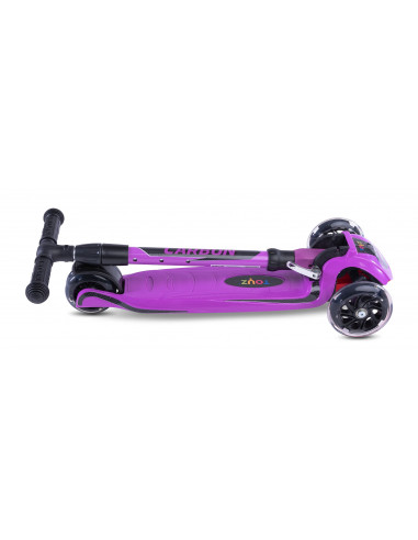 Trotineta pliabila pentru copii Toyz CARBON Purple,TOYZ-0406
