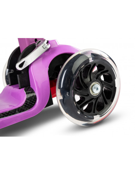 Trotineta pliabila pentru copii Toyz CARBON Purple,TOYZ-0406