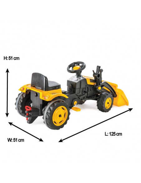 Excavator cu pedale si cupa Pilsan ACTIVE,07 315