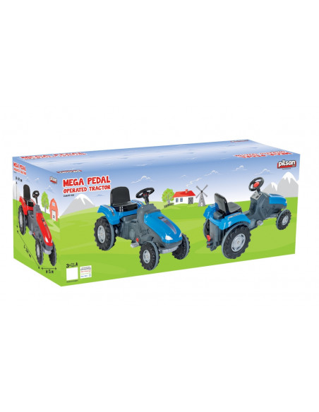 Tractor cu pedale Pilsan MEGA Verde,07 321-2