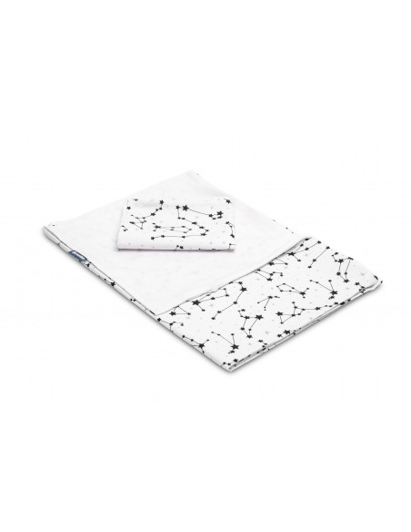 Set lenjerie de pat cu 2 piese Sensillo Stelute,SILLO-4360