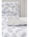 Set lenjerie de pat cu 2 piese Sensillo Pene,SILLO-4362