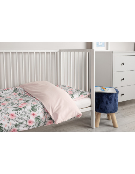 Set lenjerie de pat cu 2 piese Sensillo Trandafiri