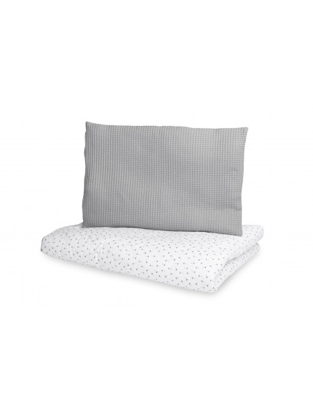 Set lenjerie de pat 100% bumbac VAFA 2 fete si 2 cu piese