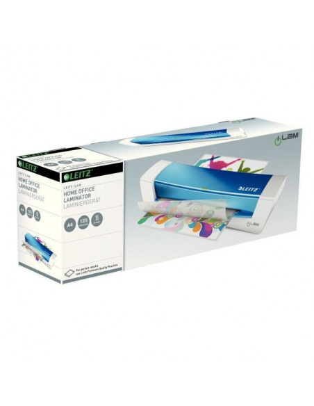 Laminator Leitz Ilam Home Office, A4, Albastru,LZ73680036