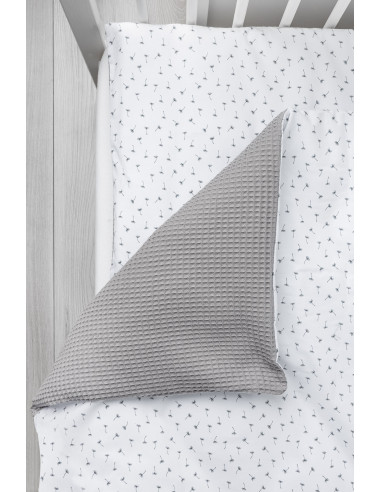 Set lenjerie de pat 100% bumbac VAFA 2 fete si 2 cu piese