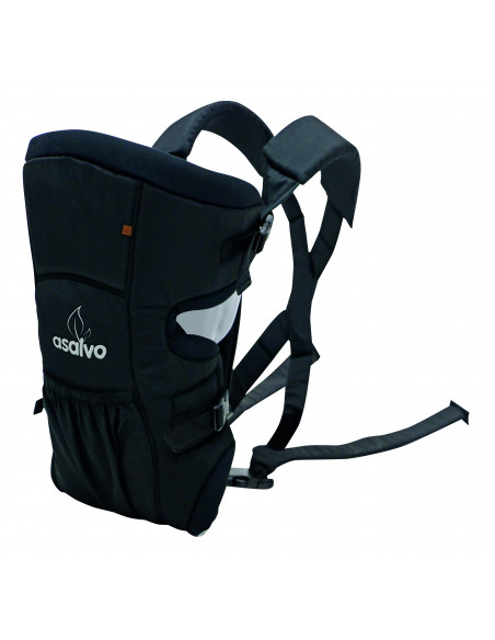 Marsupiu bidirectional Asalvo BABY CARRIER Black,17284
