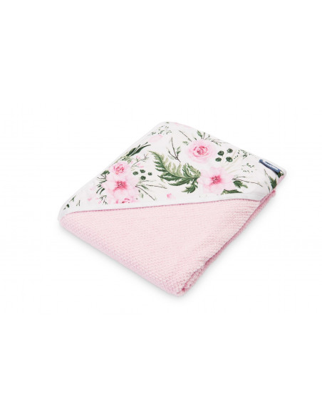 Prosop de bumbac cu gluga Sensillo KREPA 100x100 cm