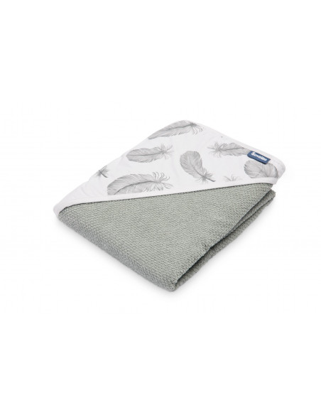 Prosop de bumbac cu gluga Sensillo KREPA 100x100 cm