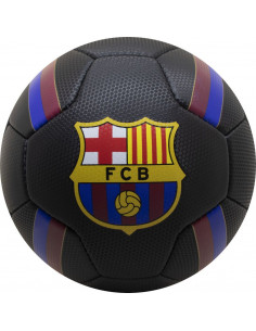 Minge de fotbal FC Barcelona Logo BLACK marimea 5