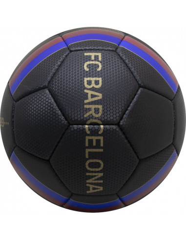 Minge de fotbal FC Barcelona Logo BLACK marimea 5,111441