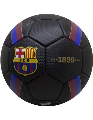 Minge de fotbal FC Barcelona Logo BLACK marimea 5,111441