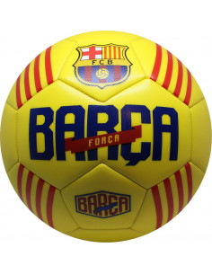Minge de fotbal FC Barcelona CATALUNYA Yellow marimea 5