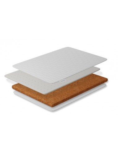 Saltea pentru copii, Cocos Latex cu husa detasabila Bumbac
