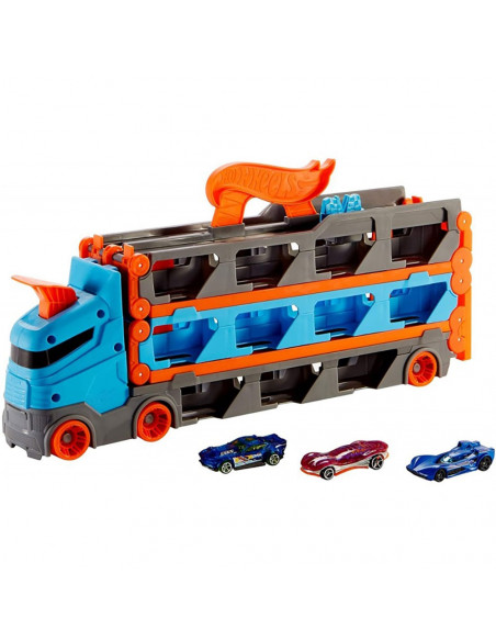 Camion si pista de masinute Hot Wheels by Mattel Speedway