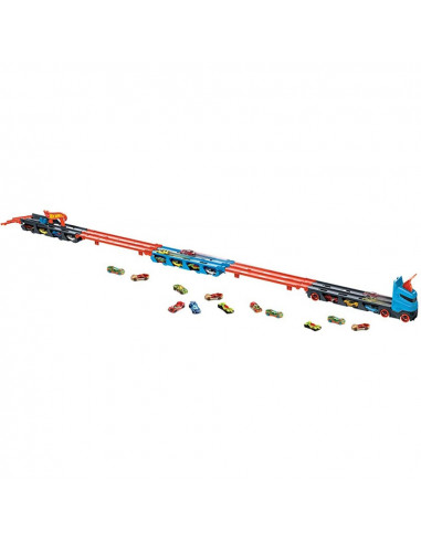Camion si pista de masinute Hot Wheels by Mattel Speedway