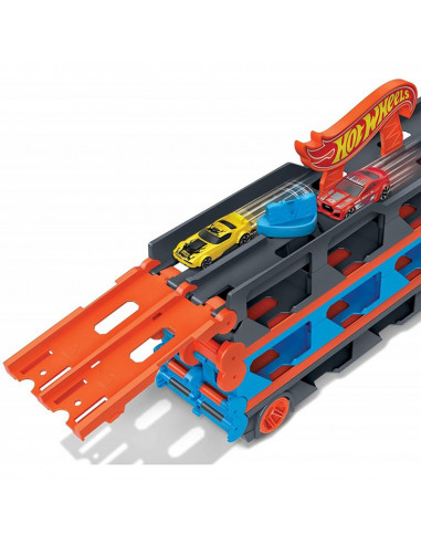 Camion si pista de masinute Hot Wheels by Mattel Speedway